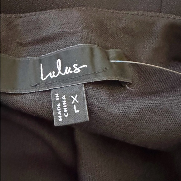 Lulus Impressive Impact Black 3D Floral Pleated Sleeveless Maxi Dress, XL, NWT - Picture 13 of 17